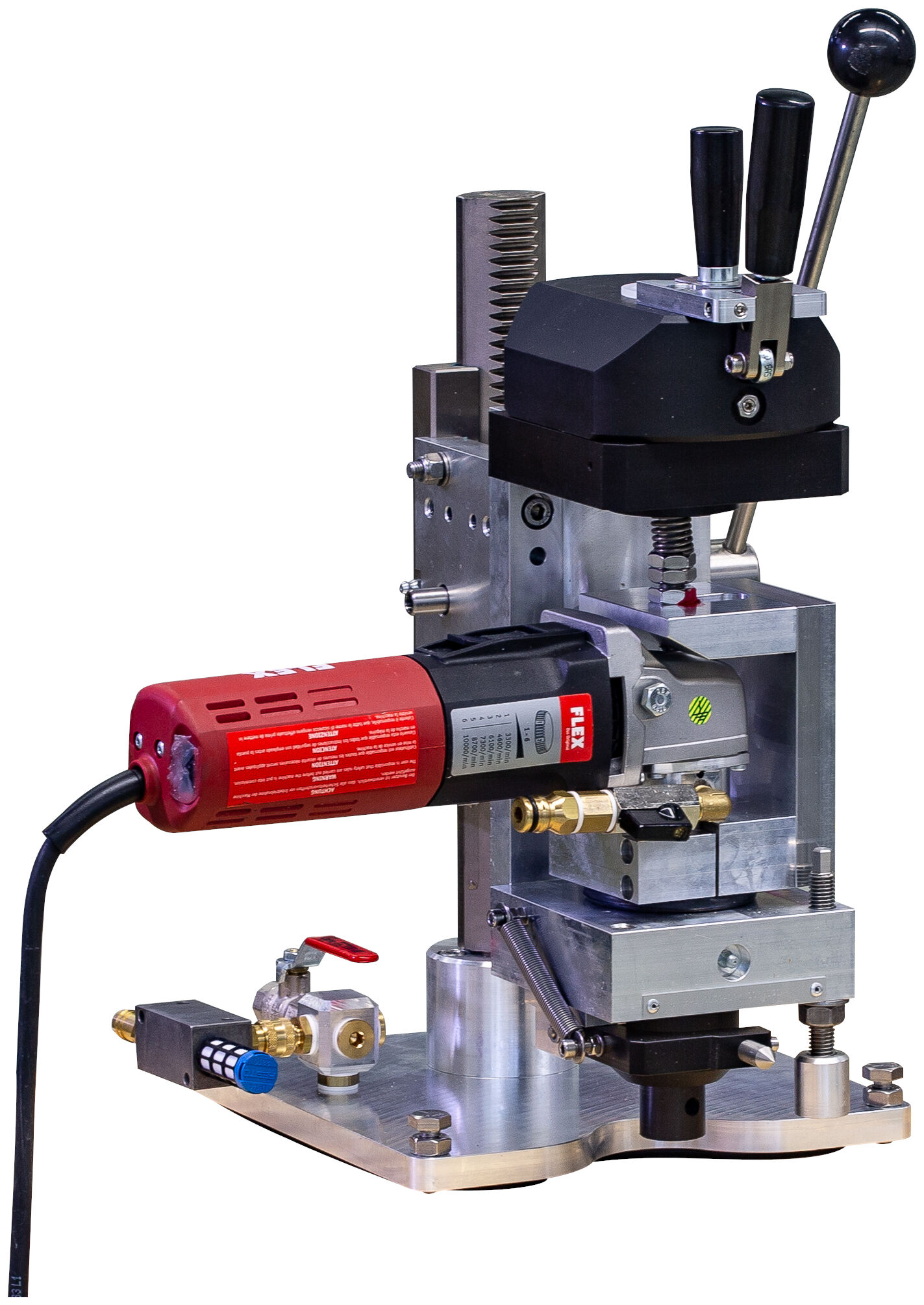 Drill clearance bit machine